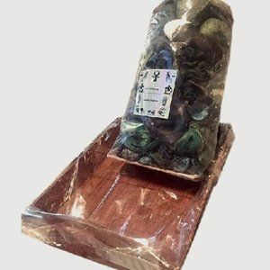 Dried Scented Potpourri Ocean Scent with Rustic Wooden Fragrance Tray